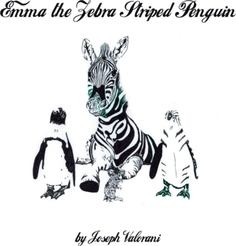 Emma the Zebra Striped Penguin av Joseph Valorani (Hardcover)