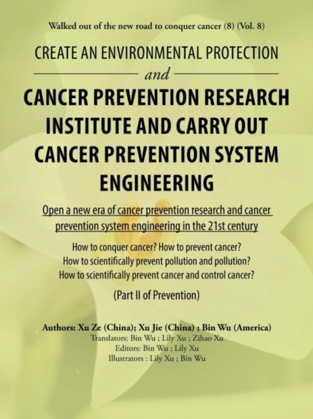 Create an Environmental Protection and Cancer Prevention Research Institute and Carry out Cancer Prevention System Engineering av Bin Wu, Xu Ze, Xu Jie (Paperback)