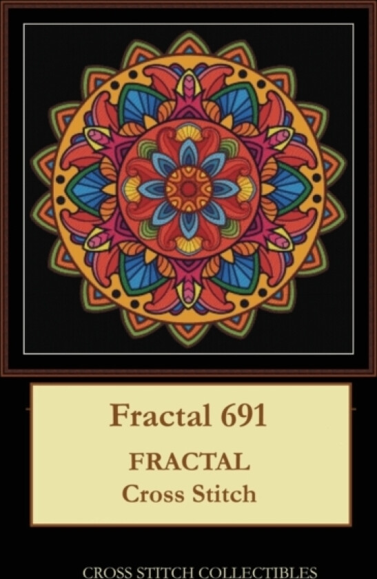 Fractal 691 av Kathleen George, Cross Stitch Collectibles (Paperback)