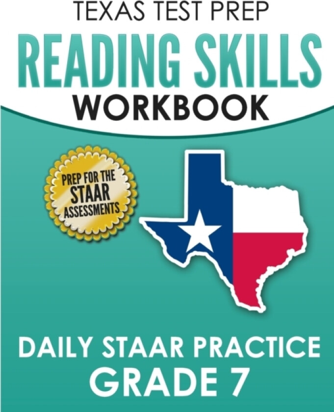 TEXAS TEST PREP Reading Skills Workbook Daily STAAR Practice Grade 7 av T Hawas (Paperback)