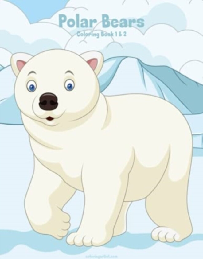 Polar Bears Coloring Book 1 & 2 av Nick Snels (Paperback)