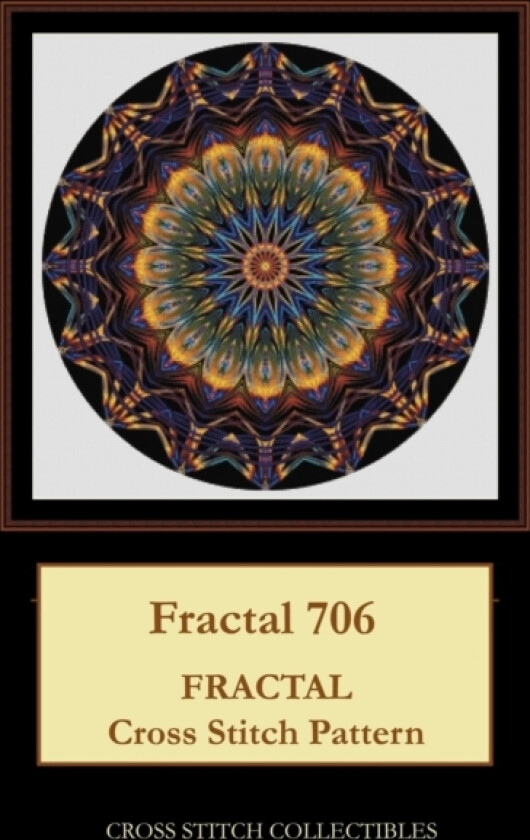 Fractal 706 av Kathleen George, Cross Stitch Collectibles (Paperback)