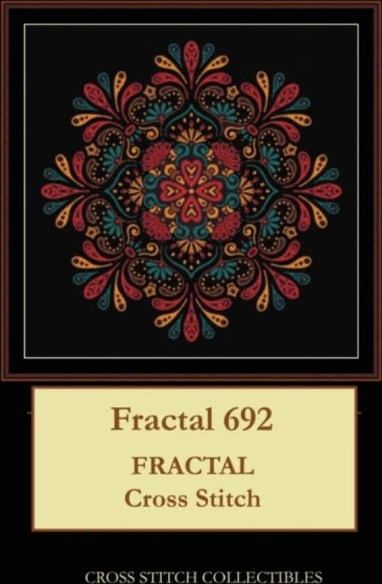 Fractal 692 av Kathleen George, Cross Stitch Collectibles (Paperback)
