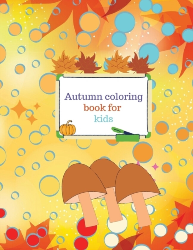 Autumn coloring book for kids av Cristie Dozaz (Paperback)