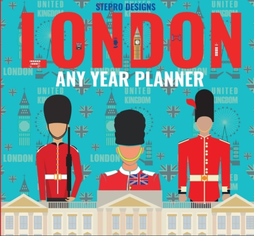 London Any Year Planner av Stepro Design (Paperback)
