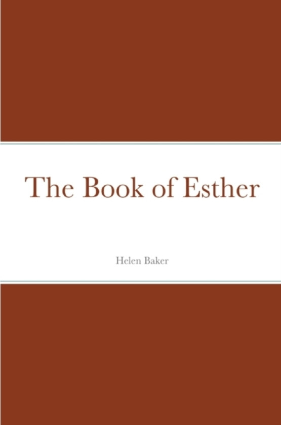 The Book of Esther av Helen Baker (Paperback)