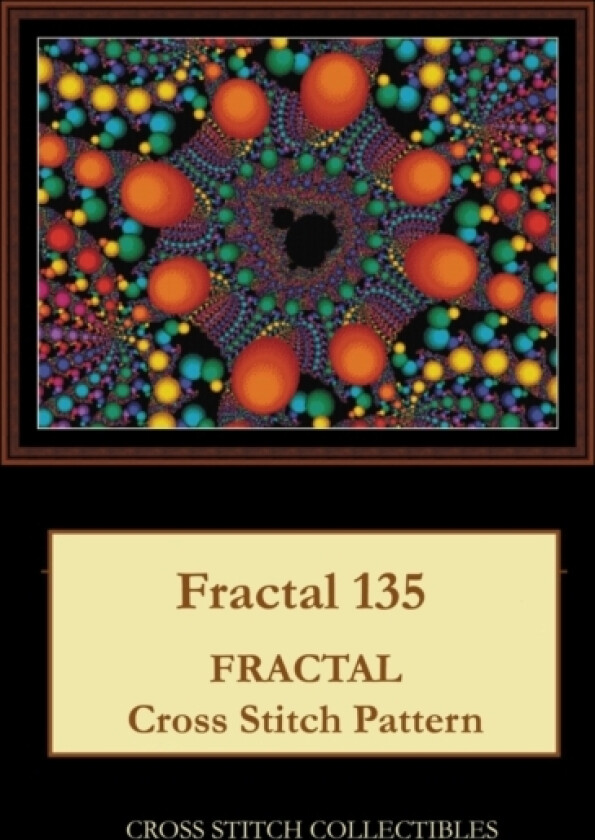 Fractal 135 av Kathleen George, Cross Stitch Collectibles (Paperback)