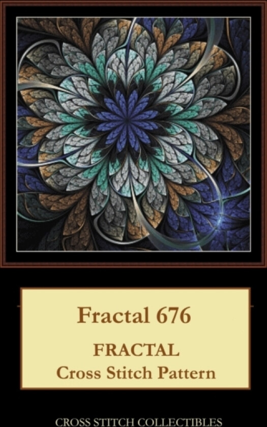 Fractal 676 av Kathleen George, Cross Stitch Collectibles (Paperback)