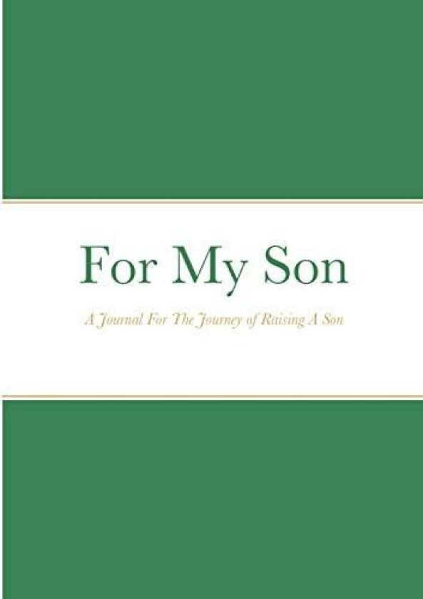For My Son av Taylor Carter (Paperback)