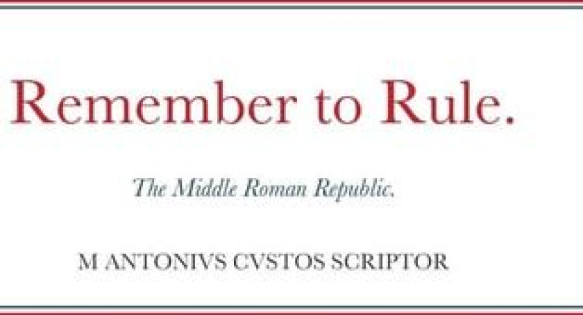 Remember to Rule. av Michael Warden (Hardcover)