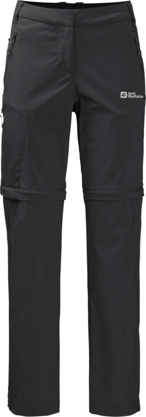 Women's Glastal Zip Away Pants Black 44, Black