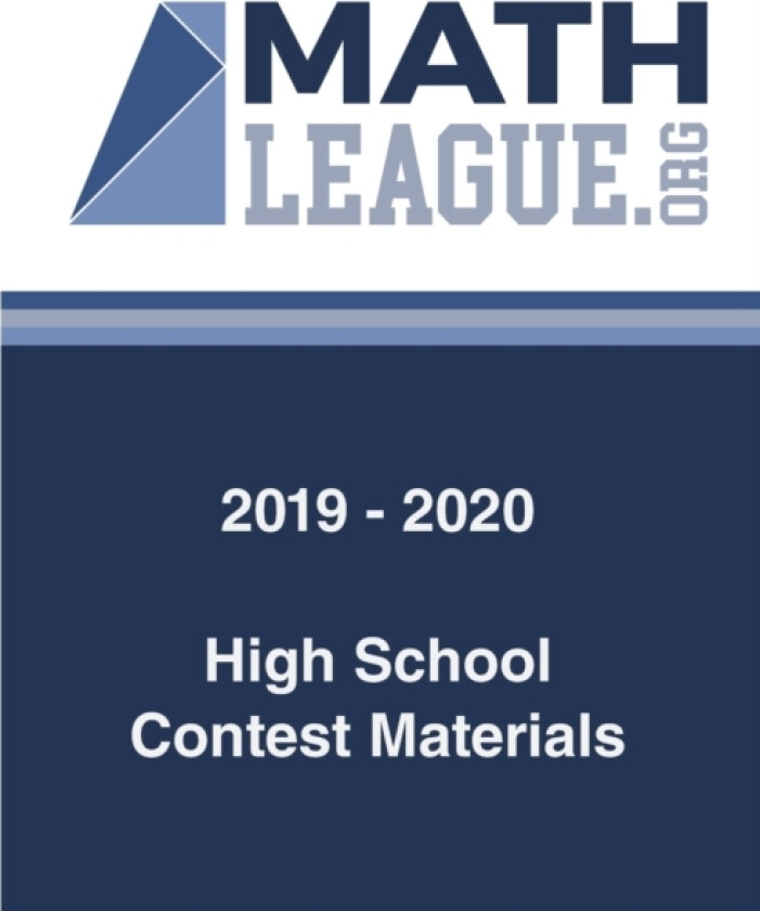 2019-2020 High School Contest Materials av Tim Sanders (Paperback)