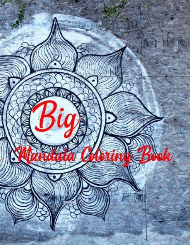 Big Mandala Coloring Book av Nice Books Press (Paperback)