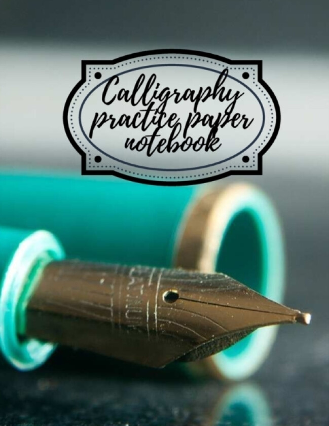 Calligraphy practice paper notebook av Cristie Jameslake (Paperback)