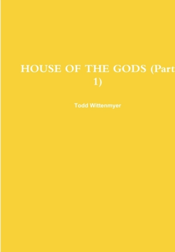 HOUSE OF THE GODS (Part 1) av Todd Wittenmyer (Paperback)