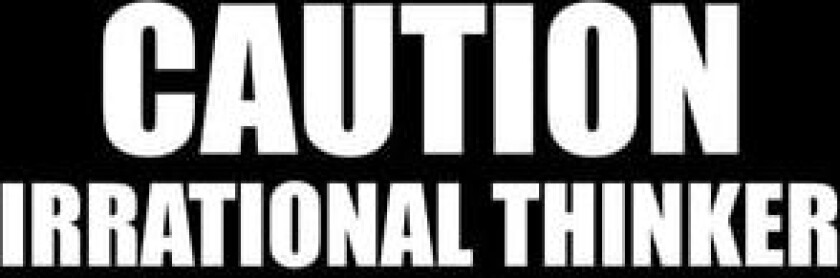 Caution Irrational Thinker: 100 Line Pages av Sarah M. (Paperback)