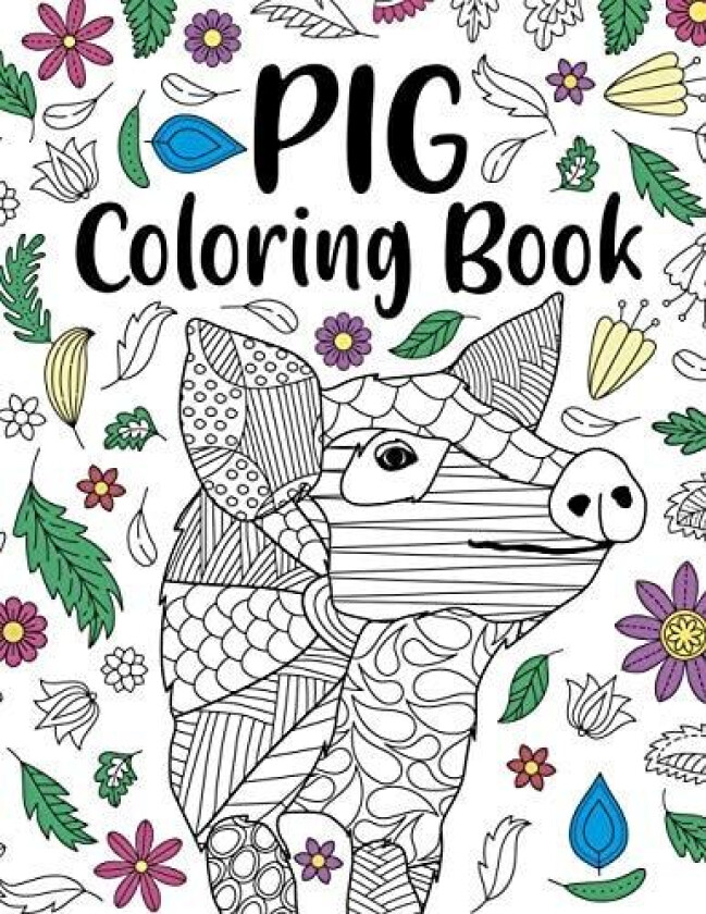 Pig Coloring Book av Paperland Online Store (Paperback)