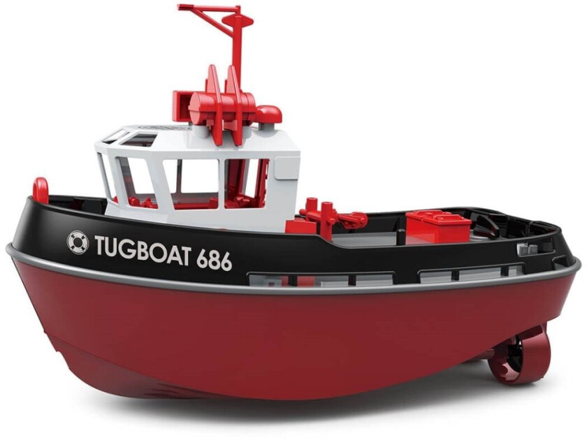 Bilde av Baby TugBoat - Radistyrt Slepebåt 686 - Svart