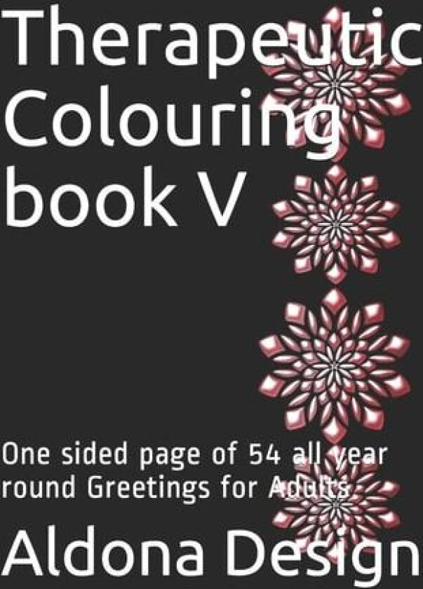 Therapeutic Colouring book V av Aldona Design (Paperback)