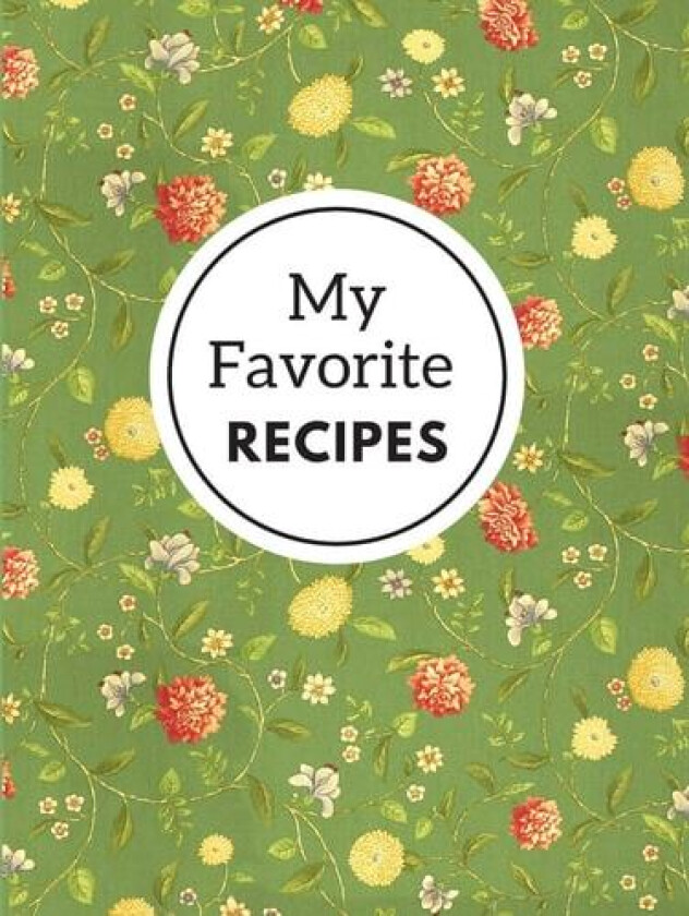 My Favorite Recipes av Deronia Journals (Paperback)