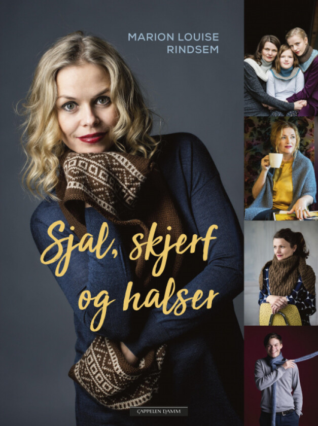 Sjal, skjerf og halser av Marion Louise Rindsem