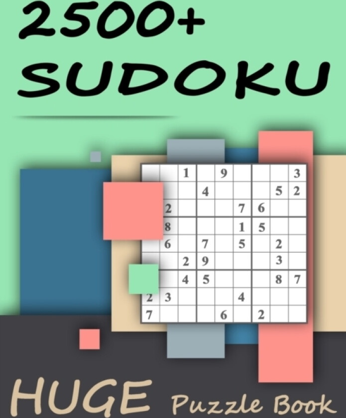 2500+ Sudoku - Huge Puzzle Book av Beeboo Puzzles (Paperback)