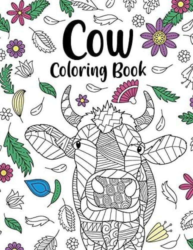 Cow Coloring Book av Paperland Online Store (Paperback)