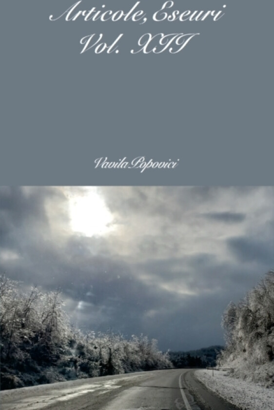 Articole Eseuri XII av Vavila Popovici (Paperback)
