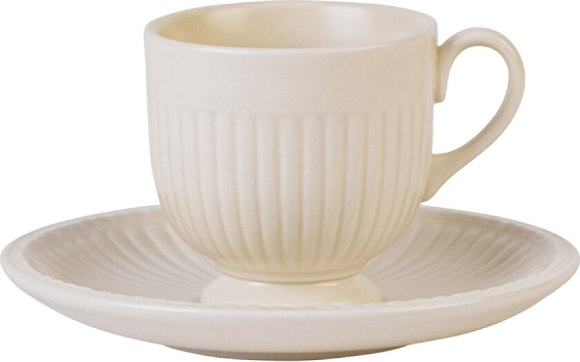 Edme kaffekopp og skål