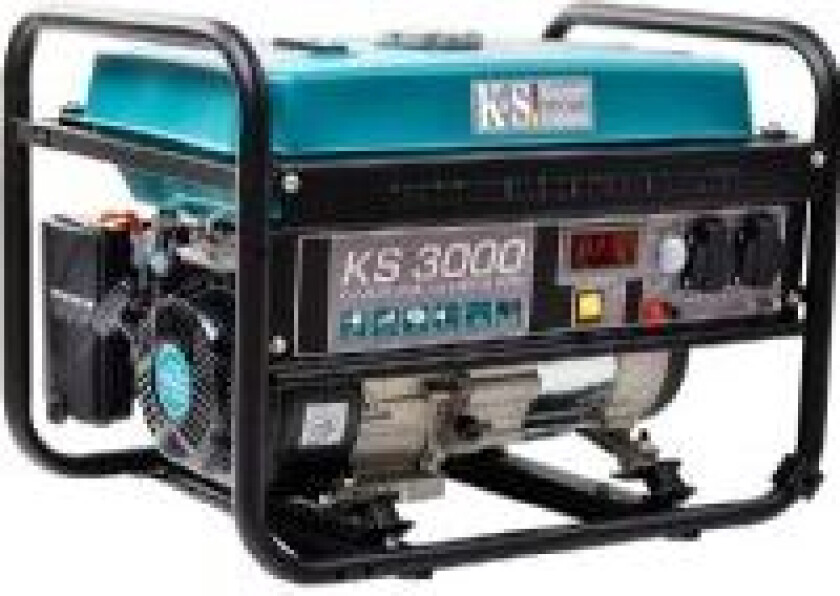 KÖNNER & SÖHNEN BENZIN-GENERATORSÆT/GENERATOR 2,6KW 230V KS 3000