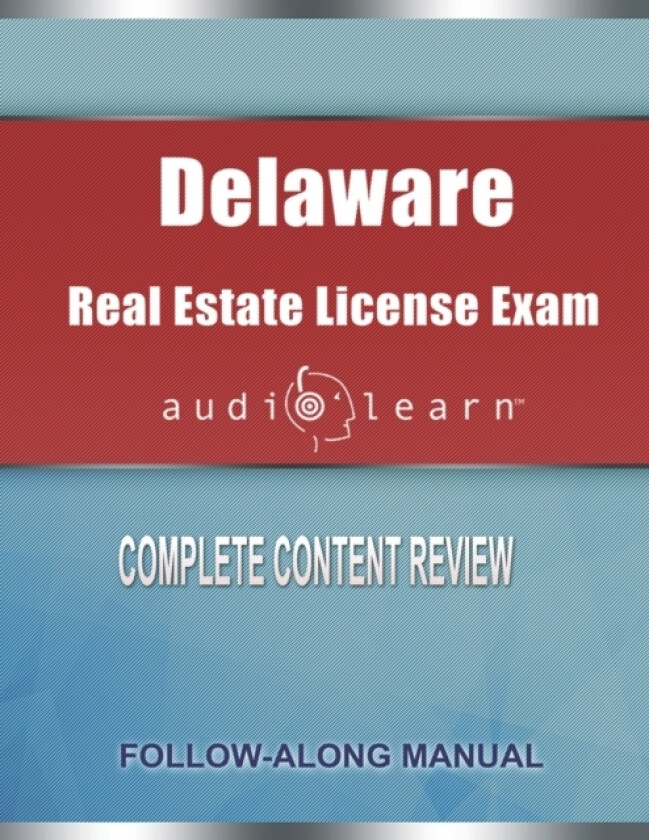 Delaware Real Estate License Exam AudioLearn av Audiolearn Content Team (Paperback)