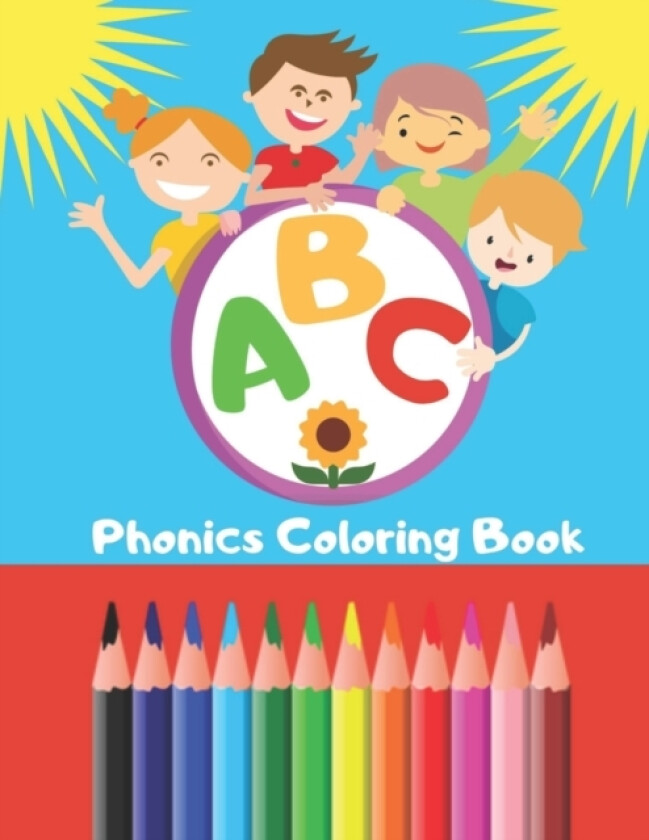 ABC Phonics Coloring Book av Gad Publications (Paperback)