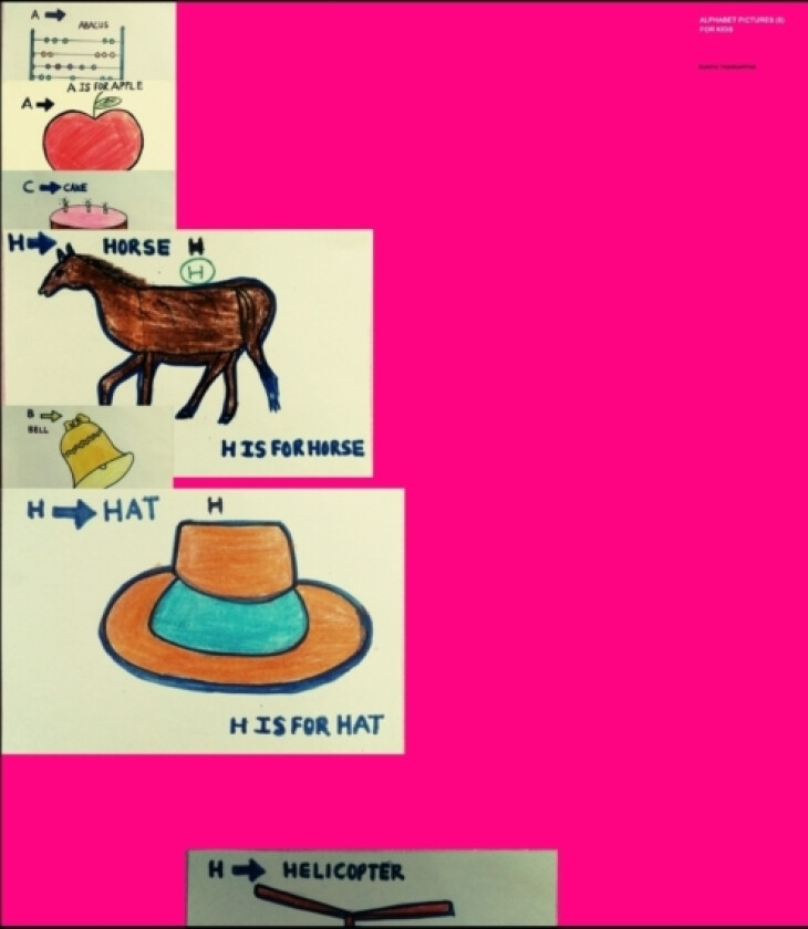 Alphabet Pictures (6) for Kids av Sunita Thankappan (Paperback)