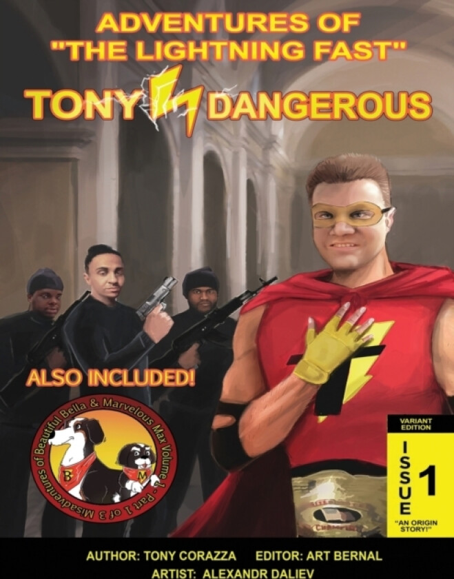 Adventures Of The Lightning Fast Tony Dangerous Issue 1 Variant Edition av Tony Corazza (Paperback)
