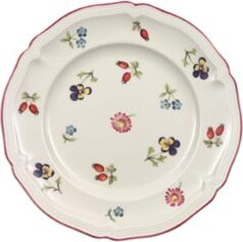 Petite Fleur Brød & smørfat, 17cm