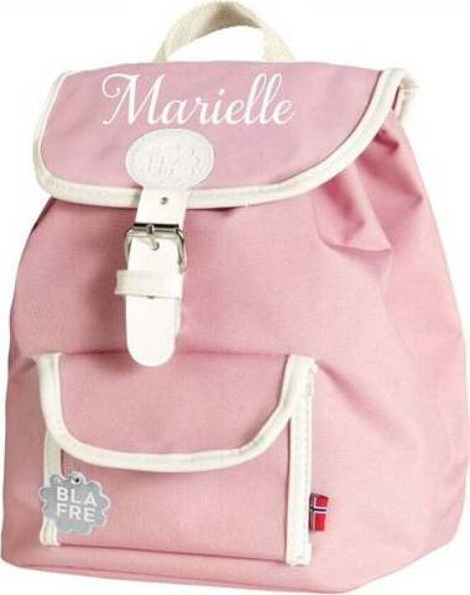 Barnesekk 8,5 Liter Med Navn, Lyserosa