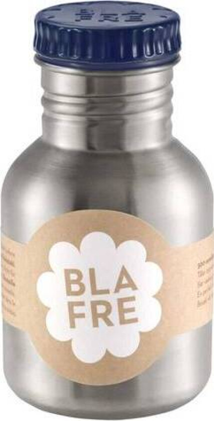 Stålflaske Marineblå 300ml
