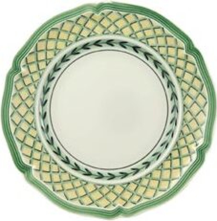 French Garden Orange Brød & smørfat, 17cm