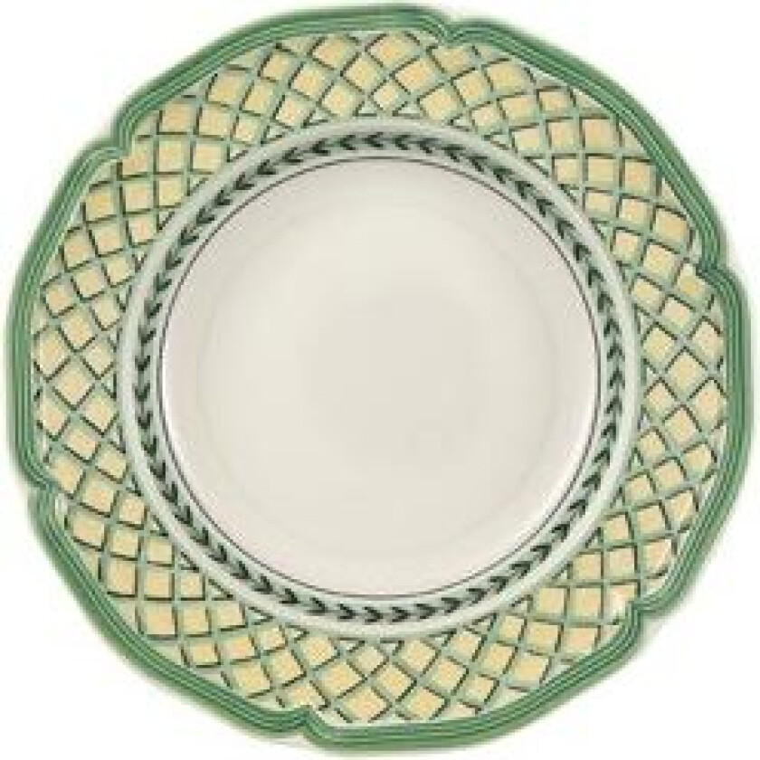 French Garden Orange Deep plate, 23cm