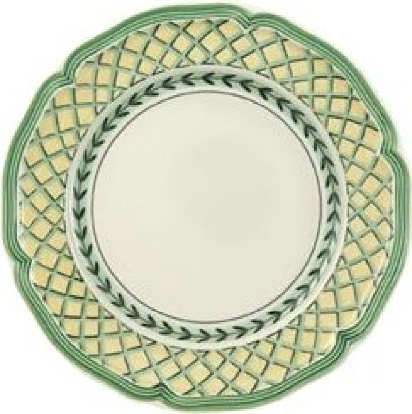 French Garden Orange Salatplate, 21cm