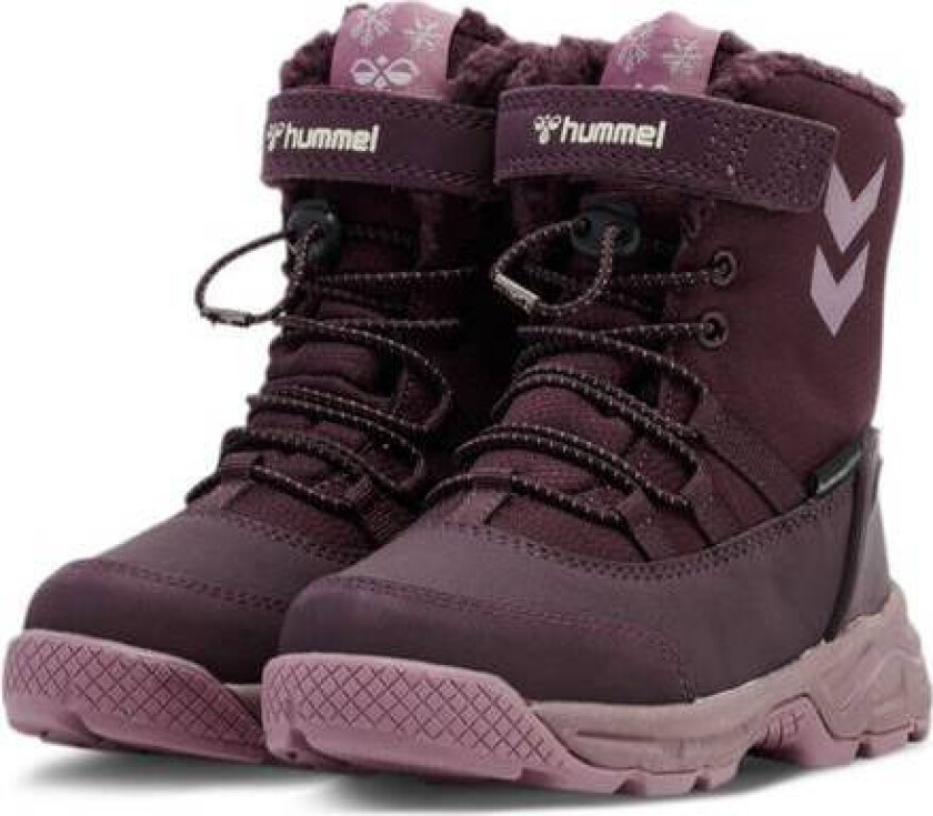 Hummel - Vinterstøvler Root TEX Jr Catawba Grape