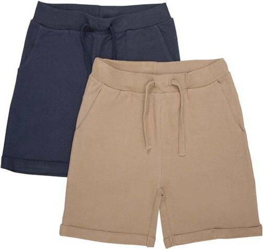 2-Pack Shorts Til Barn, Blue Nights