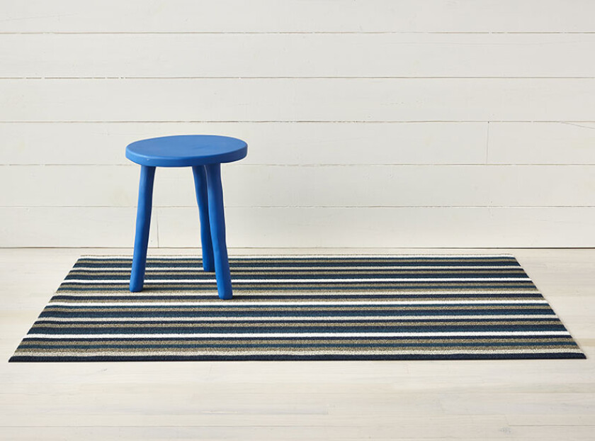 Dørmatte Even Stripe Marine