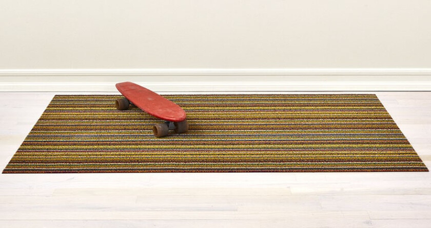 Dørmatte Skinny Stripe Bright Multi