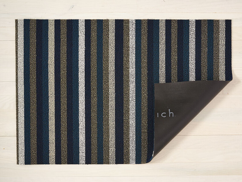 Dørmatte Even Stripe Marine Stor