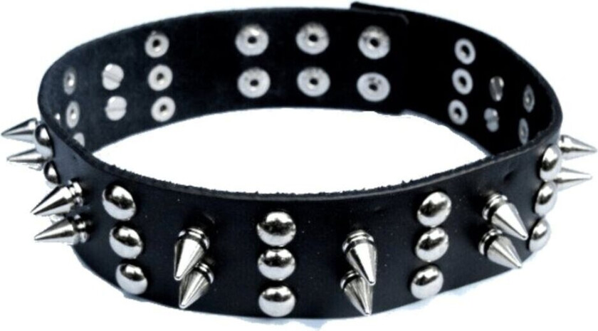 Naglekjede med pigg og runde nagler