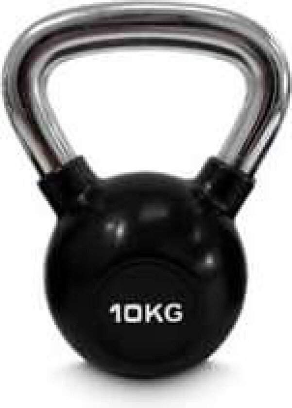 Kettlebell gummi/krom, 10 kg, JTC Power