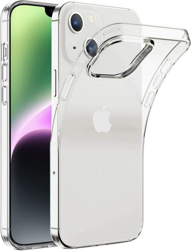 Silikondeksel gjenomsiktig iPhone 14