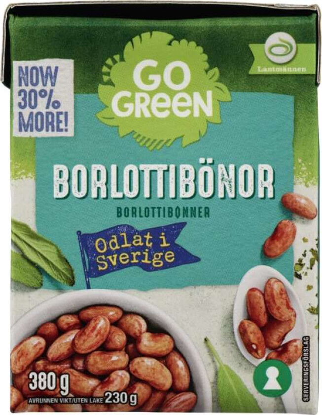 GoGreen Borlotti Bønner 380g