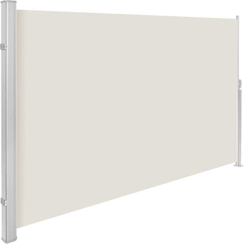Sidemarkise med uttrekkbar mekanisme - 160 x 300 cm,beige